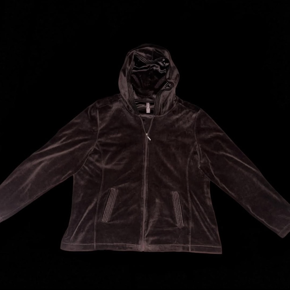 Brown Hooded Jacket